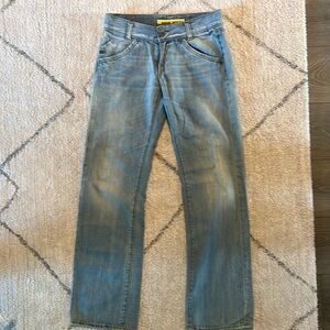 Miss Sixty Light Blue Straight Leg Jeans